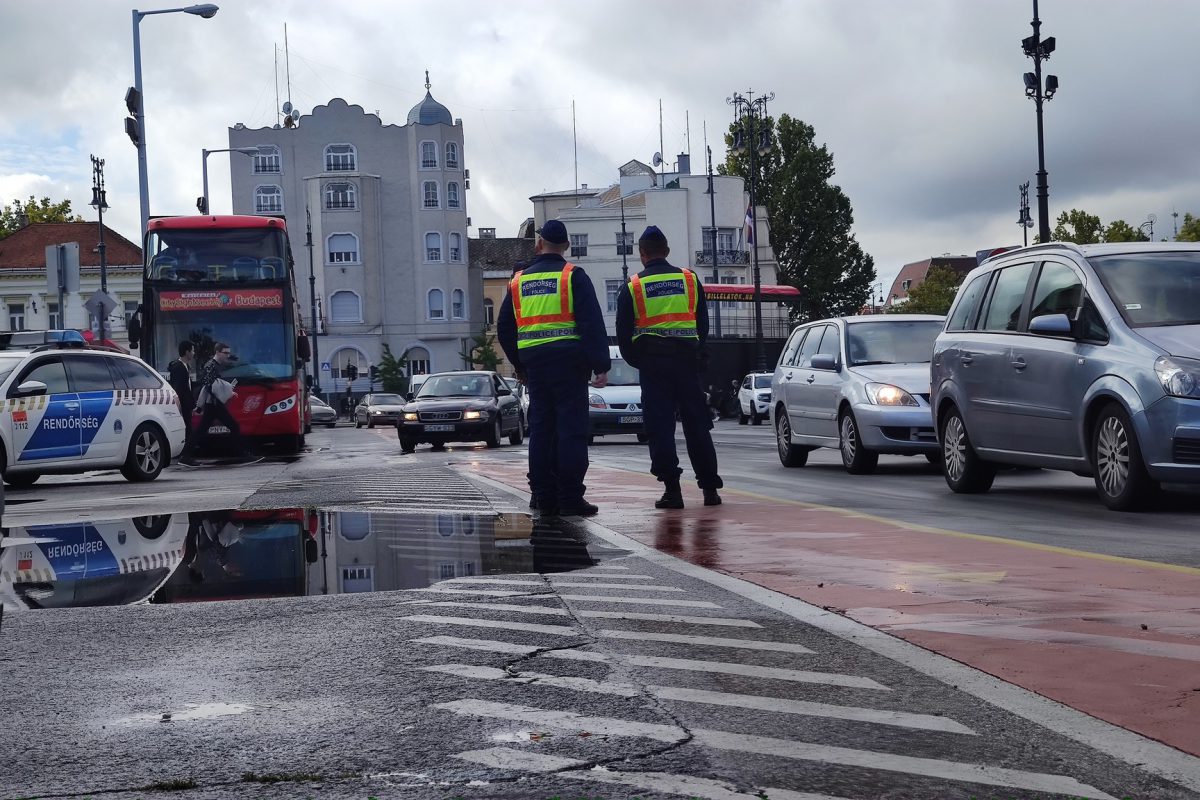 Ezúttal a robogósokat is ellenőrizték!...