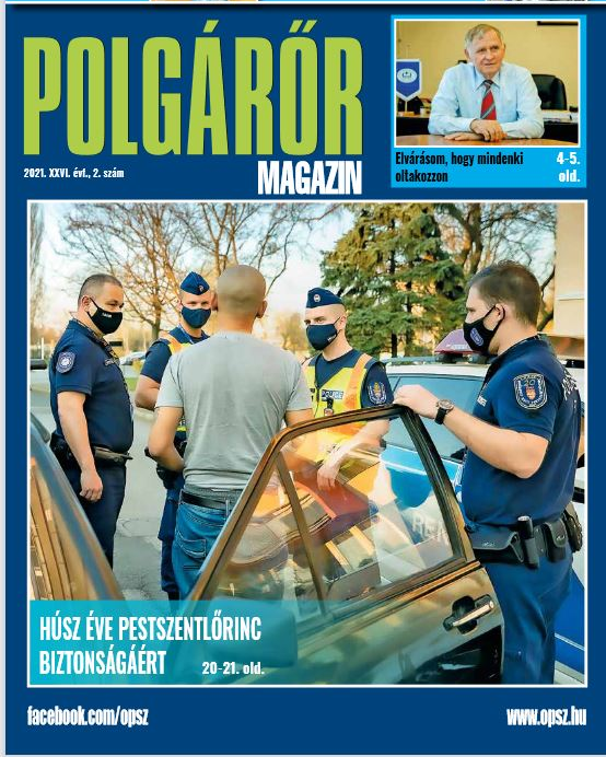 Ismét a Polgárőr Magazinban, 
 egy csapat tagunk!
 Gratulálunk neki, itt is! 
...